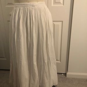 Pins & Needles Gauze Floor Length Skirt